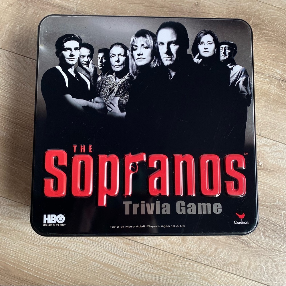 The Sopranos trivia game complete 2004 HBO